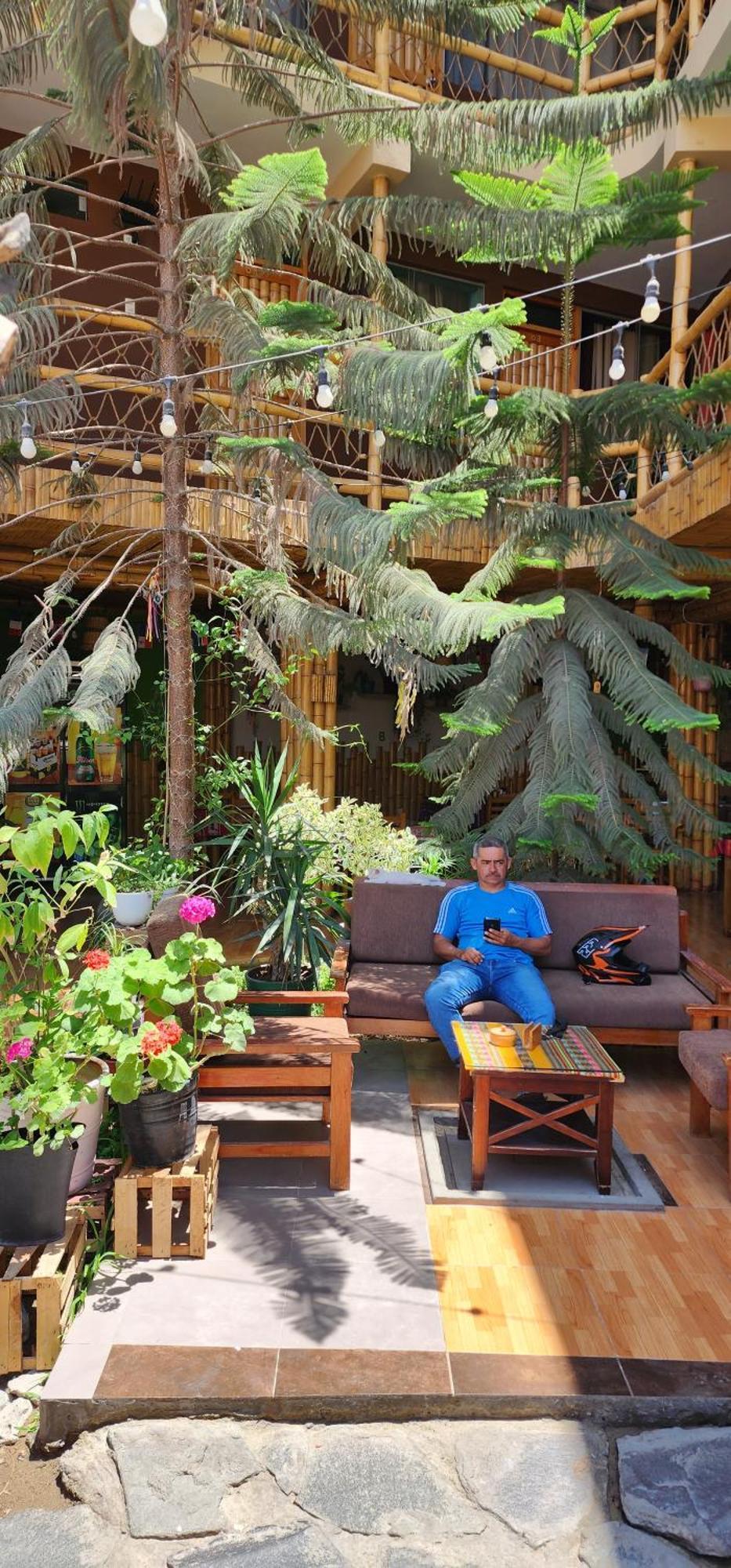 Хостел La Casa De Bamboo Ика Экстерьер фото