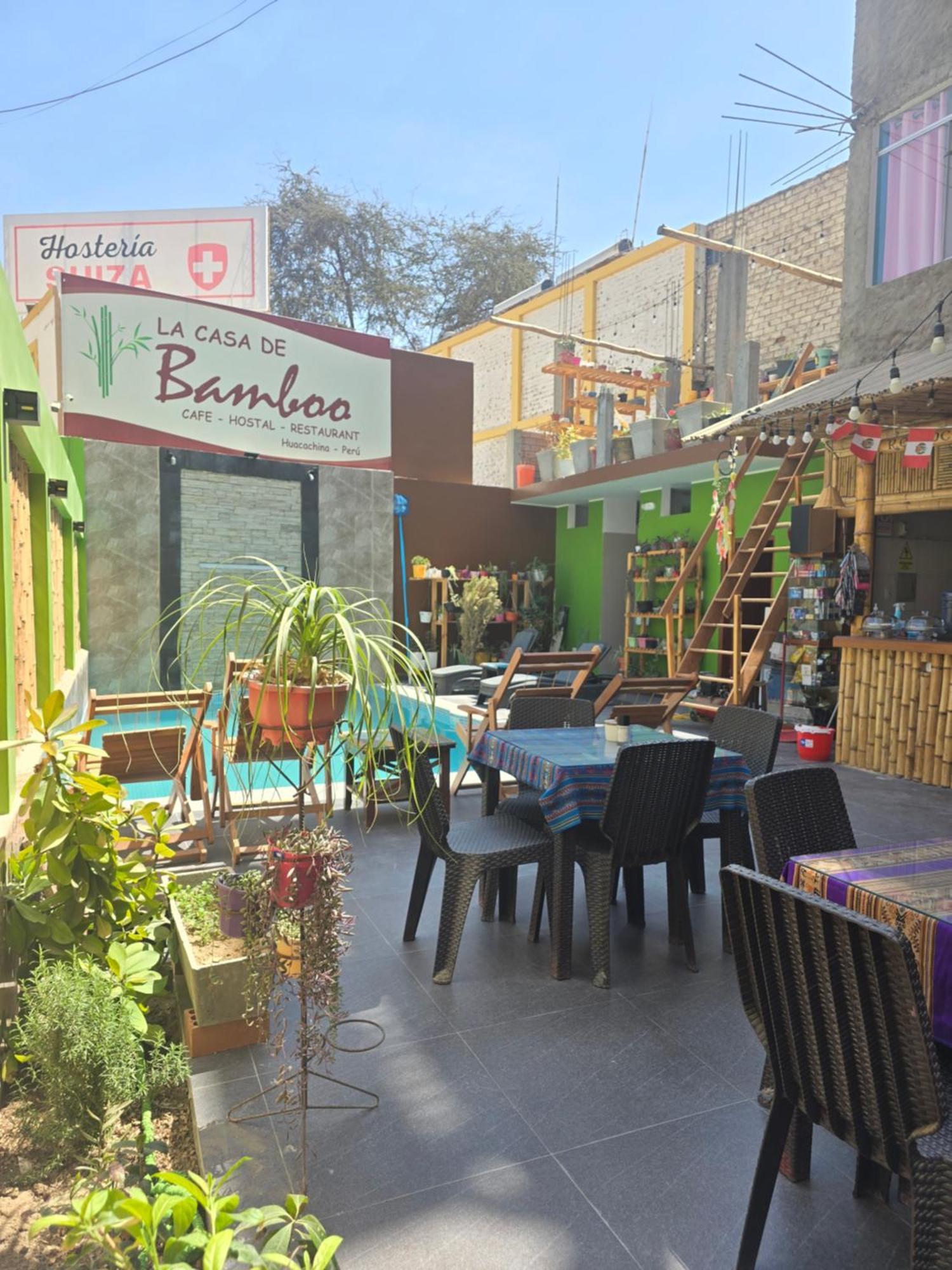 Хостел La Casa De Bamboo Ика Экстерьер фото